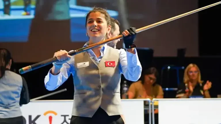 Pool Bilardo Avrupa Şampiyonası’nda Sinem Kökten Fırtınası