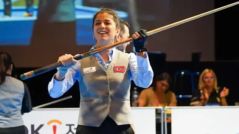 Pool Bilardo Avrupa Şampiyonası’nda Sinem Kökten Fırtınası