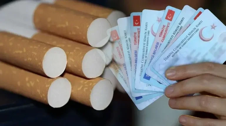 Sigara Satışında TC Kimlik Numarası Gelişmesi
